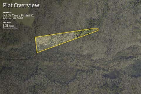 Vacant Land For Sale - O Curry Farms Road<br/> Jefferson, GA 30549