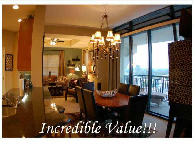 Incredible Value ~ Compare!! Option to buy COMPLETELY furnished (down to the silverware) for only $425,000...WOW! Located directly under the Penthouse, this unit is the epitome of perfection. Breathtaking views of both the Downtown & Buckhead Skyline...Professionally Decorated!