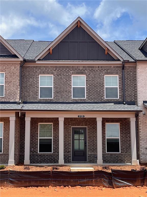 $9000 Closing Cost Contribution with the use of Seller's Preferred Lender.
Aurora Elevation B. Buy now and choose your options. 1830 Sq Ft. 23' Wide. 9' ceilings on both 1st and 2nd floors.
Beautiful 4 sides brick 2 story townhome located in Kennesaw. This is your opportunity to choose your options. Home comes standard with 42" soft close, white cabinets, quartz in the kitchen, and stainless appliances. Corner walk in pantry with plenty of storage. LVP comes throughout the home with the exception of the bedrooms and closets. LVP treads included on the stairs.
This is a rear entry townhome with a cute front porch facing the courtyard. Courtyard will include a firepit w seating and corn hole boards. This is a great area to meet and greet your new neighbors.
Large primary bedroom (14' x 17') w double trey ceiling. Primary bath with dual vanities, linen closet and separate water closet.
Great value in Cobb County feeding into one of the best school districts: Lewis Elementary, McClure Middle, Allatoona High School.