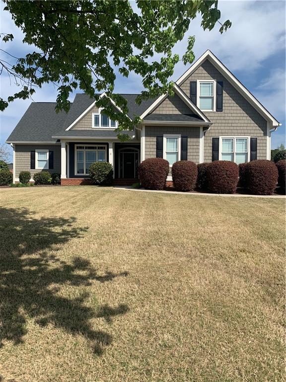 This home is located in the much sought-after Battle Farm Community in the Armuchee School District sitting on a nice lot. There is plenty of room with a total of four bedrooms: three on the main floor and a spacious upstairs bedroom. Beautiful open Living Room with fireplace and vaulted ceiling. Home features Granite counter tops in kitchen and baths, Breakfast area, Separate Dining Room. Split Bedroom Plan. Trane HVAC unit installed in January of 2023.
