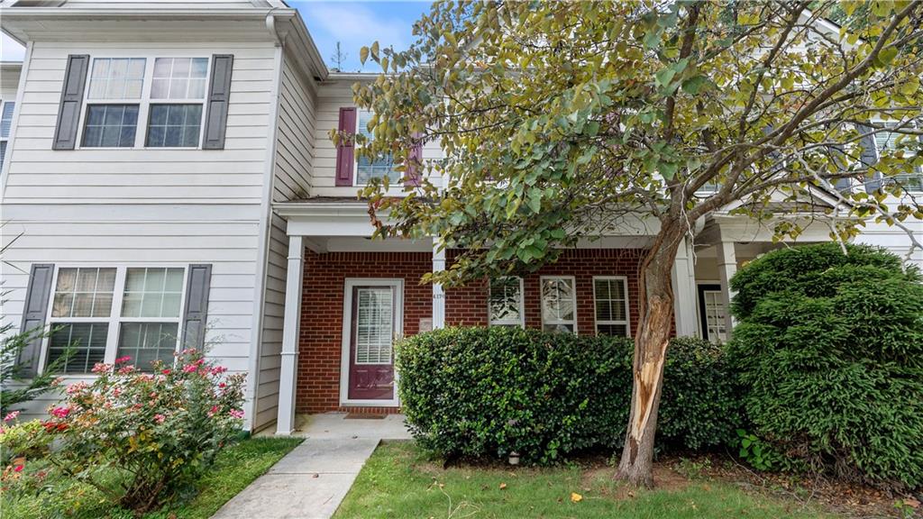 Welcome to 4176 Flat Trail, Union City, GA – An incredible value in a rapidly growing area! This home is being sold fully furnished—just bring your suitcase and settle right in! This home is move-in ready, has 3-bedrooms, 2.5-baths and is tucked inside a gated community. It is just minutes from the airport and a short drive to downtown Atlanta. Step inside through the charming front porch and foyer entrance into a bright, open layout. The spacious kitchen overlooks the dining and living areas, perfect for entertaining or relaxing by the cozy fireplace. Enjoy your morning coffee or evening wind-down on the private outdoor patio.Upstairs, you’ll find a generous owner’s suite with double closets and a private ensuite bath. Two additional bedrooms, a full bath, and a convenient laundry room complete the upper level. Close to new developments, MARTA, schools, shopping, dining, and major interstates—this home offers unbeatable access and value. Don't miss this fantastic opportunity in Union City’s thriving community!
