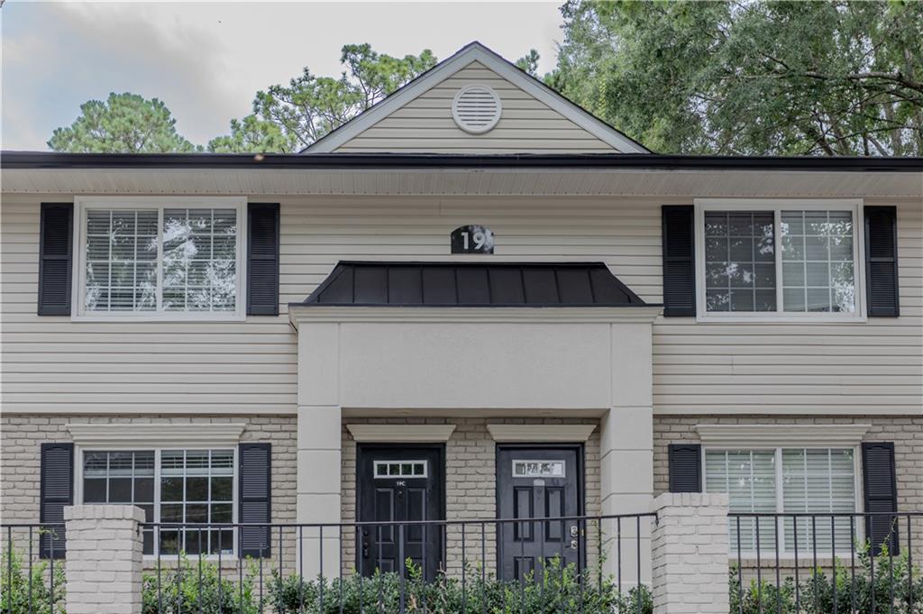 Welcome to your perfect home! This 2-bedroom, 2-bathroom condominium offers both comfort and convenience in the heart of Sandy Springs! The well-appointed kitchen boasts ample cabinet space and is move-in ready. The master bedroom offers a peaceful retreat, while the additional bedroom is generously sized. Plenty of closet space throughout the home ensures you'll have room for all your belongings. Enjoy outdoor living on your private patio with a view of trees and nature. This condo is ideally situated, just minutes away from parks, shopping, dining, public transit, and City Springs! Additional amenities include gated community, secure parking, community pool, and tennis. Don't miss this opportunity.