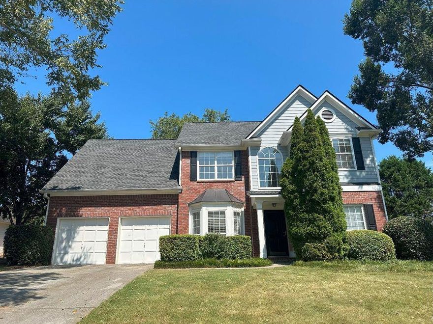 PRICE REDUCED! MOTIVATED SELLER! Welcome to a lovely home in an active Swim & Tennis community! Conveniently located just minutes to GA 400, Halcyon, The Avalon & The Collection! Top schools, & a short walk to Big Creek Greenway! This open floor plan allows for a bright sunny family rm and kitchen along with the formal living & dining rm that is perfect for entertaining. This home features a spacious master bedroom, with a sitting area, trey ceilings, ensuite bathroom, and walk-in closet. 2 additional bedrooms upstairs share a full bathroom. This home also boasts a patio and a private fenced-in backyard. Recent updates include a new roof, new flooring and new appliances (water heater, refrigerator, gas range, washer and microwave hood).  Forsyth county tax with Alpharetta address.