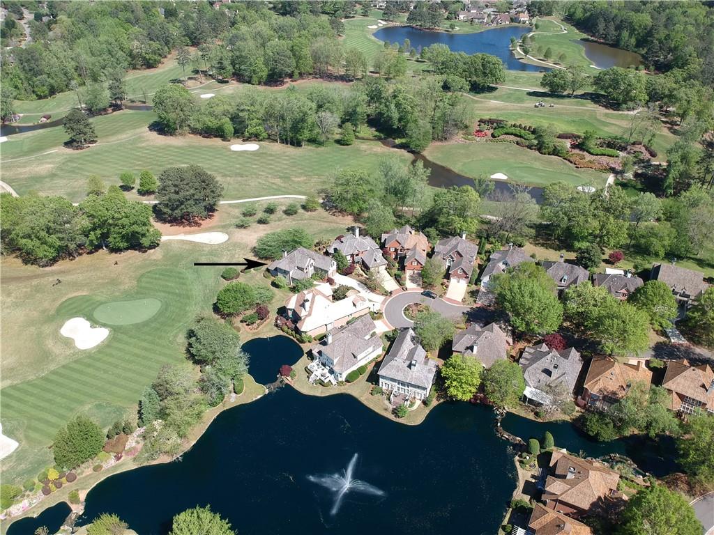 Watch bird view video of this Paradise Home at https://youtu.be/BKHCkCfzQuQ Located in prestigious fully renovated Horseshoe Bend Country Club on cul-de-sac on largest 0.31 acre lot w/backyard overlooking golf course (hole #10) in amazing Ponds/Waterfalls/Garden Style Brookside Community. Yard maintenance included. Recently renovated from top to bottom! Master suite on main level w/vaulted ceiling & modern bathroom. Open Bright Floor plan w/2 ceiling throughout mail level. Hardwoods only. Nice Kitchen w/granite countertop & backsplash. New Cedar Roof, Cement Hard Coat. Live in Wonderland but do nothing to keep it going. Pictures of landscaping around house are made from different windows to show what your buyers will see daily after renting it out. Perfect for family looking for resort living community w/parties/poker/garden/etc activities among neighbors, fully upgraded house on very private golf course lot. Play golf/improve your skills right on your backyard. Walk to swim/tennis HB CC amenities. Do not miss your chance to live in this amazing place.