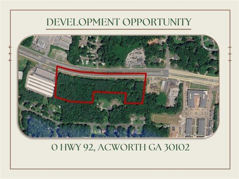 0 Hwy 92 Acworth GA 30102