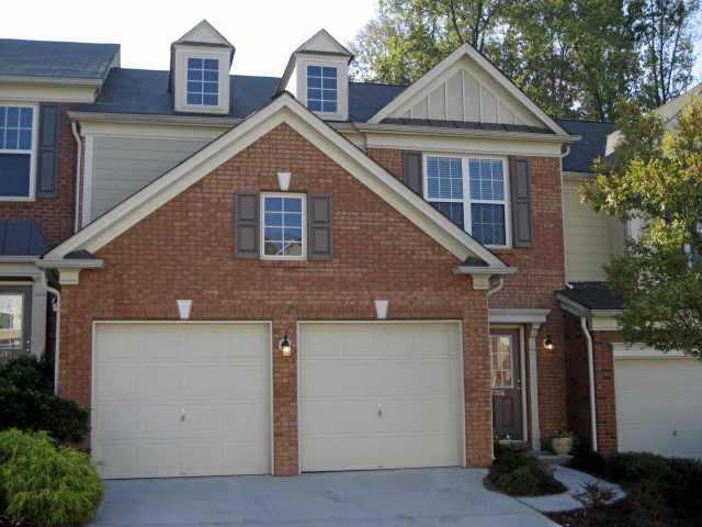 Spectacular townhome that shows like a model with all the upgrades. Stainless appliances, hardwoods on main, metal spindles, stone backsplash, & much more. Private backyard, custom interior paint, all appliances and window treatments remain.