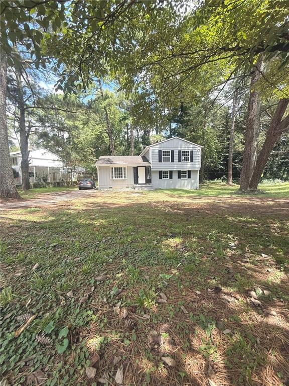 Don’t miss this fantastic opportunity to own a stunning, move-in-ready home that combines style, comfort, and accessibility! This beautiful split level house with 5 beds and 2 baths has a prime location close to Martha station , major highways, Assembly Atlanta minutes away to restaurants and shopping centers. Enjoy the inside renovation with hard floors , new kitchen cabinets stainless steel appliances , new bathrooms and much more ! The corner lot is perfect If you are looking for plenty of outdoor space. The long driveway is very convenient for family gatherings . Make your appointments .