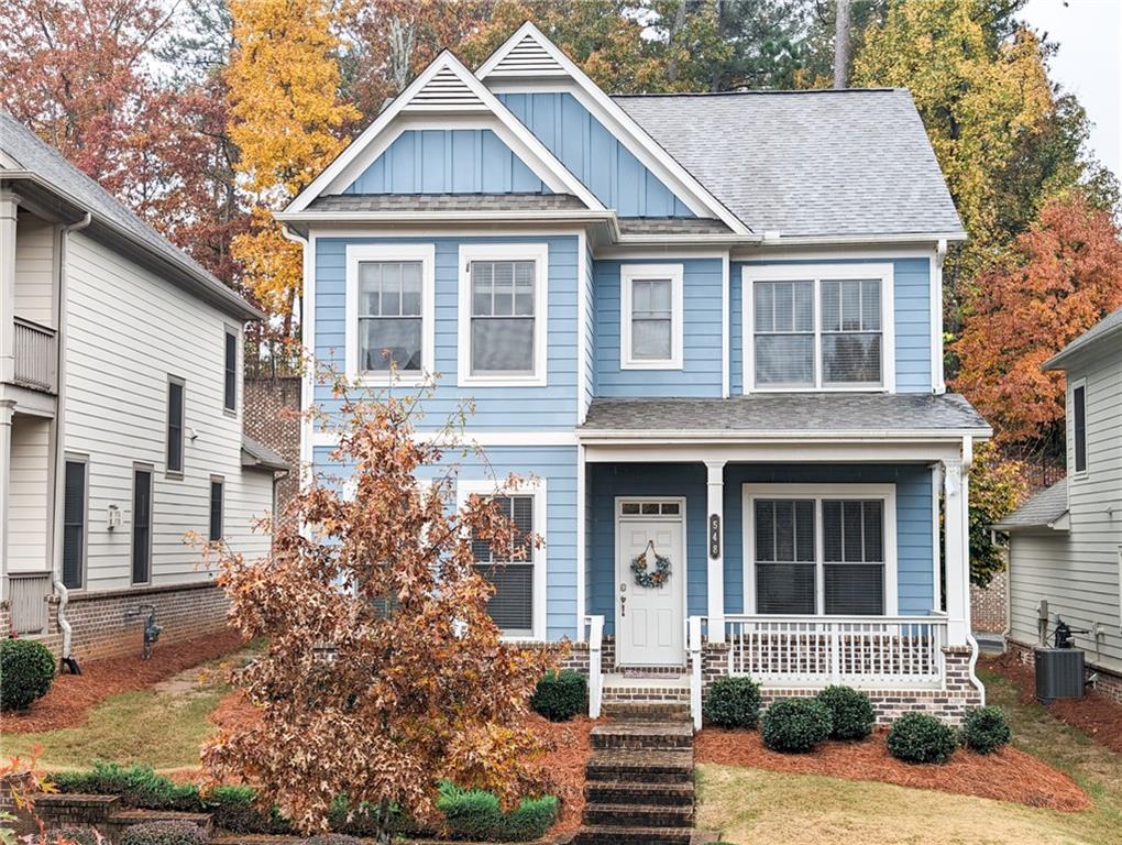 Move in to this charming home in Suwanee Green in Suwanee! This 3 bedroom 2.5 bathroom home within a short walk to Martin Farm Park. Great Single Family home with lawn care included! As you walk in, you are greeted with an open Foyer with Hardwoods throughout the Main Level. Separate Dining Room with beautiful light fixtures sits adjacent to the warm, quaint Eat-in Kitchen with peninsula. The kitchen features White Cabinets and Stone Countertops and welcoming Living Room off of the Kitchen allows everyone to be together while getting ready for meal time! Generous sized Flex room can be used as a home office or playroom, providing a space for everyone. Upstairs, you have the oversized Owner's Suite with Tray Ceilings and Hardwoods and Owner’s Bathroom features Stone Double Vanity, Walk-in Shower, Garden Tub and Walk-in Closet. Great location in award winning school district! Minutes away from Suwanee Town Center. All appliances including Refrigerator, Washer and Dryer. Conveniently located close to I-85, Buford Highway, and Peachtree Industrial. Close proximity to Mall of Georgia and the newly developed Exchange and try Top Golf or Andretti Indoor Karting. Or spend time at CoolRay Field, home to the Gwinnett Stripers and enjoy a baseball game and more! Don't miss out and schedule a showing today!