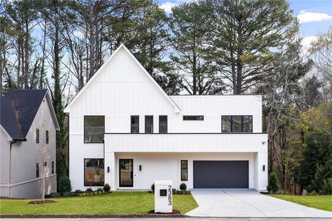 Photo of 2383 Poplar Springs Drive NE, Brookhaven, GA 30319 (MLS # 7691666)