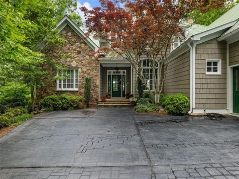 A home in Dawsonville