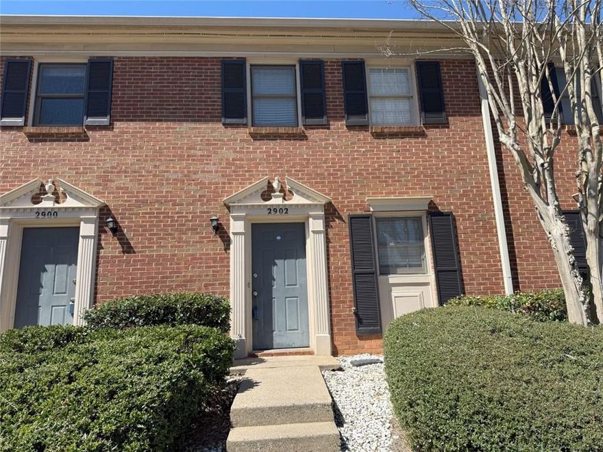 Available for Immediate Occupancy. Recently Renovated! 2BR/2.5 BA Alpharetta townhome w/large fireside living / dining room combo.  Newer carpet & luxury vinyl plank flooring. Upstairs Spacious Two Bedrooms w/their own baths. Washer/dryer provided. Private fenced back patio. Wedgewood Forest community has a swimming pool, tennis & basketball court, & playground. Great Location! Minutes from 400N, Windward Pkwy & Avalon & local Alpharetta business, retail, restaurant & recreation areas. You can walk on the Greenway right outside this townhome. Great schools too. One small dog under 25lbs may be considered w/non-refundable pet fee.Minimum 680 credit score thru Transunion or higher & minimum 3x monthly rent in gross monthly income required to qualify to lease this home. NO SMOKERS PLEASE! This townhome will be cleaned & then leased "AS-IS". 
Below is just standard safety language for all of our marketing: Visitor acknowledges that in any house in yard there may be conditions that could injure a visitor if the visitor is not careful. Visitor agrees on behalf of visitor, and all minors accompanying visitor to 1. Use caution when viewing the property 2. Carefully watch where visitor is walking. 3. Hold onto handrails on stairs at all times 4. Have children walk with you and be under your control. 5. Do not climb on anything and 6. Avoid any obviously hazardous behavior or condition. We want you to be safe.