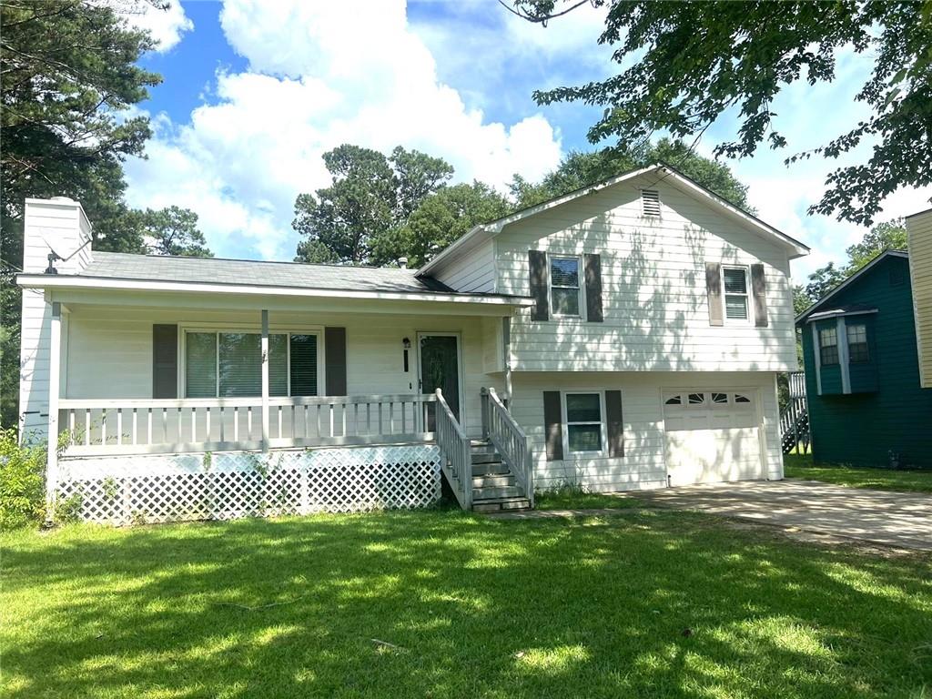 Newly renovated house will BONUS family room/office. New floors and paint, upgraded kitchen and baths, fenced backyard with two storage sheds. One car garage with plenty of parking space on the driveway as well.
Big private deck on the back yard. Bedrooms and baths are upstairs. the bonus room is downstairs. Laundry is downstairs as well. Fenced private backyard with 2 sheds for storage. Please note the requirements:5 years of rental history; No evictions; No bankruptcies; Non smoker; No criminal background; Deposit is the same as rent; Non refundable application fee is $75; Call regarding pets.