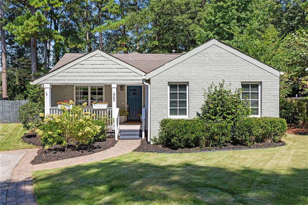 Welcome to 869 Wayland Court—an exceptionally maintained home just blocks from Smyrna Market Village. This residence combines comfort, thoughtful updates, and a location that puts you close to everything.
The main living area is bright and welcoming, flowing into an updated kitchen with a built-in dining nook that feels both practical and inviting. Each bedroom is well-proportioned, designed to balance rest with everyday function. The primary suite stands out with a newly renovated bath and a generous walk-in closet, creating a retreat-like space within the home. Three additional bedrooms and two full bathrooms offer flexibility for guests, a home office, or whatever your lifestyle requires.
Outdoors, a flat, private backyard extends the living space. Whether you’re gathering around the firepit, planting a garden, or hosting friends, this area is ready to be enjoyed year-round.
Tucked on a quiet street, the home provides a sense of privacy while still offering quick access to The Battery, Truist Park, local dining, shopping, and major highways. It’s a location that makes daily life convenient and weekends full of options.