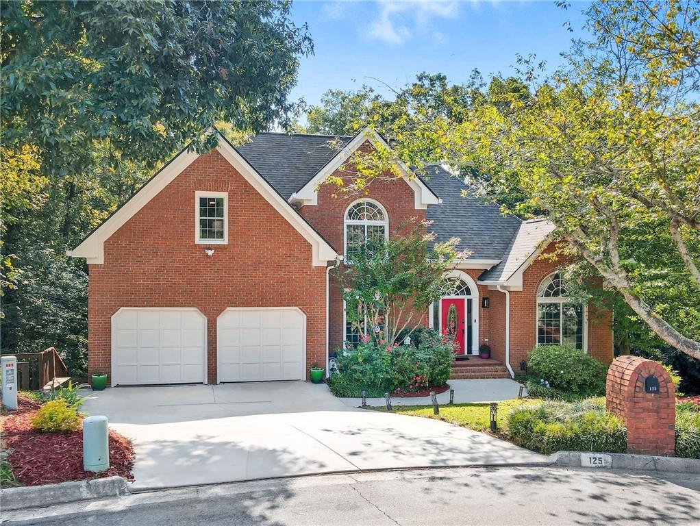 A great place to call home! Don’t miss this beautiful 5 bed, 4.5 bath 4-sided brick, primary on main home nestled on a cul-de-sac in the Roswell swim/tennis community of Studdiford! The main living level includes a vaulted formal living room— perfect for a home office, a formal dining room, two-story vaulted fireside family room, and eat-in kitchen complete with island, quartz countertops, stainless appliances, double oven and adjacent breakfast area. Additionally on the main level, you’ll find the oversized primary bedroom with ensuite bath including double vanity, jetted tub, and walk-in shower. Upstairs, you’ll find 3 sizable guest bedrooms and two guest bathrooms. The full finished walkout daylight terrace level includes an additional family room area, large multi-purpose space, guest bedroom, full bathroom, and lots of unfinished storage space! This home offers gently of opportunity for outdoor entertaining, with TWO levels of decks— both overlooking the fabulous fenced-in tree-lined backyard! Newer roof, driveway, and front windows! 2021 basement waterproofing- under warranty! Studdiford offers residents access to a large pool, playground, tennis courts, and lots of community activities! Enjoy the convenience of being a short distance from three shopping centers, including Kroger, Publix, and Fresh Market! Don't miss out on the opportunity to own a home in this fantastic community!