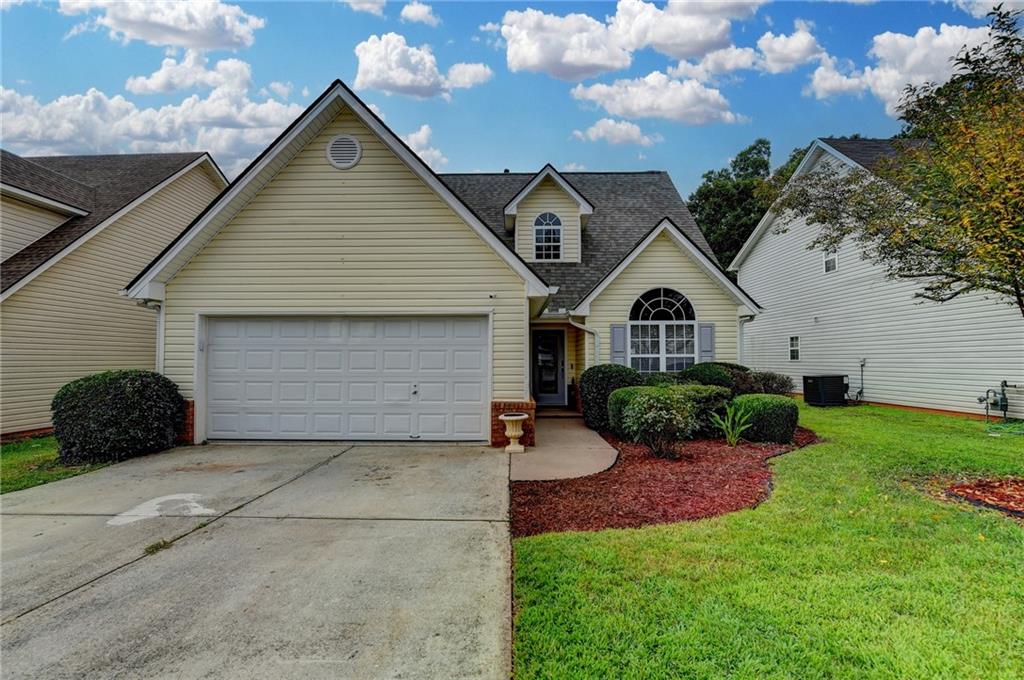 LVP flooring throughout the house, Open floor plan with Huge Family room with fireplace, Beautiful 4BR /2.5BA single-family home, with Quartz countertop offers ample cabinet space and overlooks family room, Dining room space near kitchen area, One additional large bedrooms on 1st floor, Conveniently located minuets from I-85, SR 316, shopping, schools, and parks, Great opportunity, Must see inside.