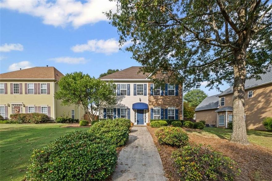 Price reduced and now well below recent comparable sales! Welcome to 2243 Rosemoore Walk, an updated and low-maintenance home located in one of East Cobb’s most desirable communities. This spacious property offers four bedrooms, two and a half bathrooms, and a large bonus room that can easily serve as a fourth bedroom, office, or playroom. The main level features new luxury vinyl flooring, while the upstairs boasts brand-new carpet for a fresh, modern feel. The renovated kitchen includes stone countertops, white cabinetry, and a breakfast bar that opens to the family room—perfect for entertaining or relaxing nights in. The generous primary suite features a sitting area, double vanities, a soaking tub, and a separate shower. Additional updates include a new roof, Tesla charging station, fresh interior paint, and a beautiful stone-covered back patio overlooking a fully fenced backyard for added privacy. Conveniently located near top-rated schools, parks, shopping, and scenic trails, this move-in-ready home combines comfort, style, and location. Schedule your private showing today to see why this exceptional Marietta home is one of the best values in Rosemoore Walk.