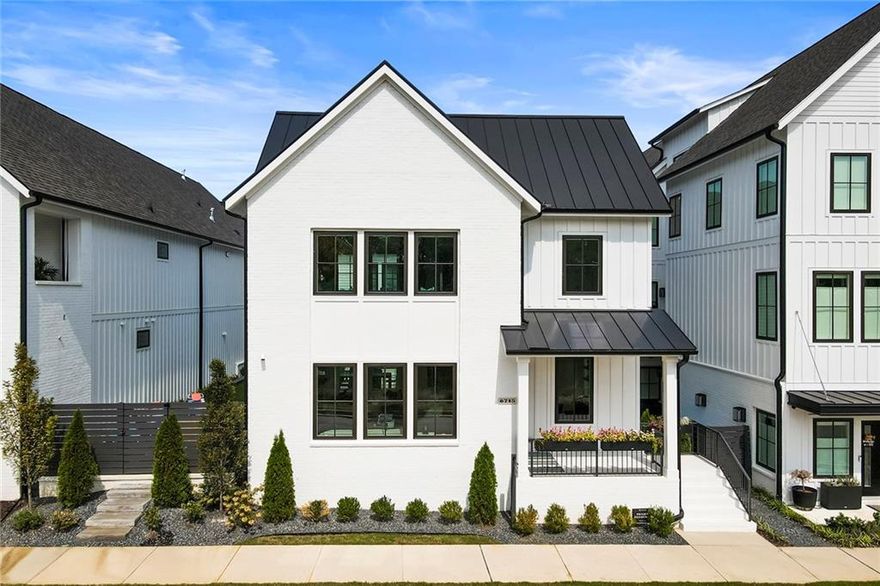 Rare opportunity to live in an MH Halcyon single-family home with superior upgrades throughout.  The owners have meticulously designed the perfect home.  Starting with the premium 8" white oak floors throughout, Mitzi & Flos lighting, and large-scale Italian tiles in the luxurious bathrooms with Modern Mirror storage cabinets just to name a few.  The open-concept entrance offers a fireside family room adjacent to the dining room flanked with windows and auto shades.  The designer black Bell Cabinetry kitchen is stunning with a slide-in dual fuel range, a paneled built-in fridge, microwave & dishwasher.  The hallway leads to a customized office with built-ins and doors, a half bath, and a mudroom with bench seating and floor-to-ceiling glass storage.  The oversized 2-car garage is granite floored and offers an abundance of cabinetry for a workshop. Extra storage for bikes etc. Tesla charging station. Off the kitchen is a wall of sliders leading to the incredible private outdoor oasis with an oversized stone patio for entertaining/grilling and a fenced turf yard for maintenance-free year-round enjoyment. Upstairs there are 3 generously sized bedrooms offering hardwoods, custom closet systems, motorized shades, and bidet baths.  The laundry room is large with more designer cabinetry, a sink, and plenty of hanging space.  The second office is conveniently located in the hallway leading to the primary suite which can be used as a gym if desired.  The primary suite was designed for easy flow and offers great space and the ultimate designer closet system around.  The spa bath offers an oversized shower w/rainhead, a soaking tub, dual vanities, motorized shades, and a bidet.  Offering the epitome of live, work, play lifestyle in the best custom home in Halcyon.  Steps to shops, restaurants, entertainment, and trails along with neighborhood amenities including a pool and Clubhouse.  Applicants must have a minimum credit score of 725 and income equal to 3X monthly rent, no pets of any kind allowed.  No more than 4 adult applicants.  The owner requires POF for showing appointments.