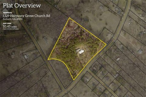 Vacant Land For Sale - 1329 Harmony Grove Church Rd Rd<br/> Auburn, GA 30011
