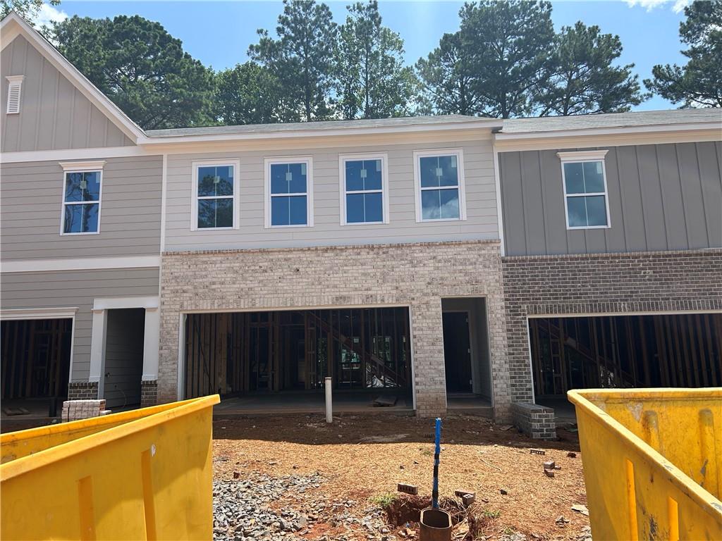 Traton Homes welcomes you to Cherokee Township located in Acworth, Georgia. Our Brooks C floor plan is under construction and will be complete mid September 2025. This community offers luxurious 2-story townhomes and is ideally located near major thoroughfares including Hwy 92, I-75 and I-575 with easy access to endless shopping and dining options in Downtown Acworth, Downtown Woodstock and the Outlet Shoppes in Woodstock. The Brooks plan features 3 bedrooms w/ 2.5 baths. Main floor features LVP flooring, 9ft ceilings, open kitchen with oversized island and large walk in pantry. Hardwood stairs lead to spacious Primary suite w/ enormous walk in closet & lovely Primary bath. Two additional generous size bedrooms are set away from primary bedroom for privacy. Versatile loft area, laundry room and full bath complete the upper level. Outdoor living includes a 16x8 patio for entertaining, grilling or hanging out for some sunshine! Decorated model open daily!