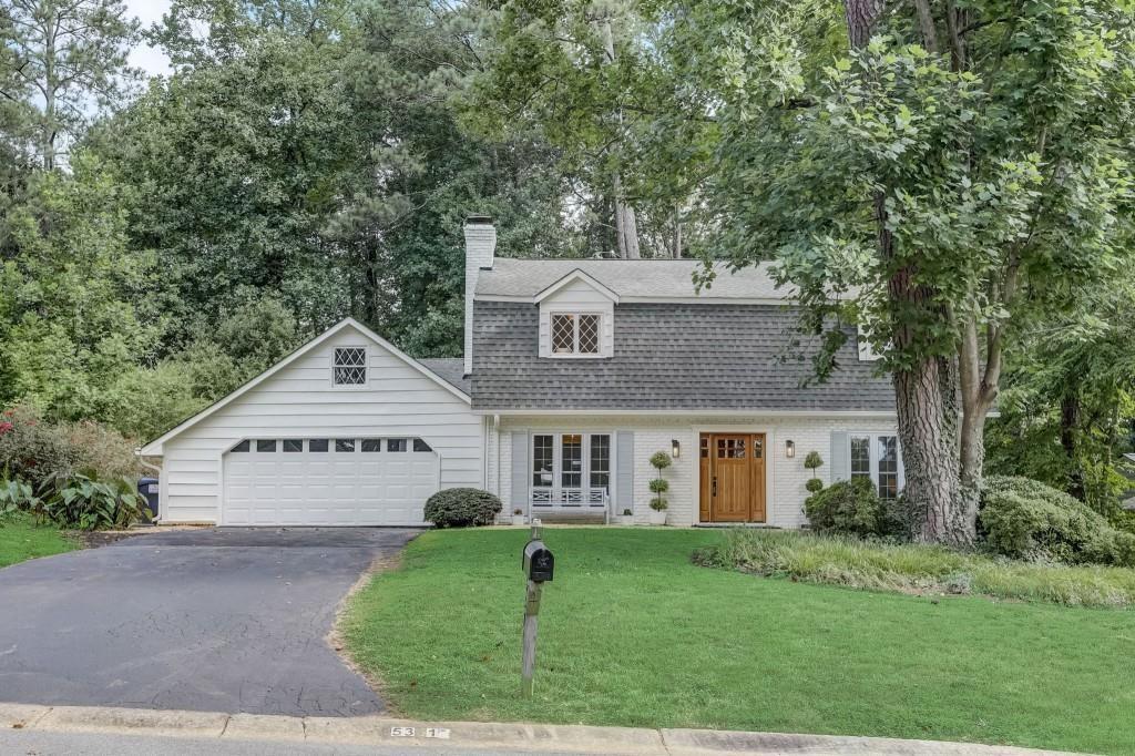 You're not going to want to miss this recently RENOVATED 4-bedroom home on a large level lot with a WALKOUT BACKYARD and a POOL in the heart of East Cobb! With an open layout and an efficient use of space, it's the perfect place to call home. You'll immediately notice the charm of this home with custom millwork and wide plank hardwood flooring throughout (no carpet!) The large chef's kitchen has an abundance of natural light and boasts custom cabinetry, a quartzite countertop, a farm sink, a Viking oven with 6 burner gas cooktop, counter seating, and an eat-in banquette style breakfast area. The main floor also offers a large banquet sized dining room, and a spacious family room with wood burning fireplace and built-in shelves. Upstairs is the primary suite with a private bath plus three additional generously sized bedrooms and one additional bathroom plus a small loft which can serve as a library or study area. The private fenced backyard offers resort style living with an extremely well-maintained PRIVATE POOL and a HOT TUB, plus plenty of space for grilling, or playing lawn games with family and friends. Within walking distance is nearby Hyde Farm and right beyond the park is the access point to the trails that are part of the Chattahoochee National Forest Park system. This home is truly move-in ready with all systems relatively newer - brand new HVAC, new electrical and plumbing, low flow toilets, Nest thermostat, and 2020 water heater. Seller willing to leave refrigerator and washer/dryer. Located in the heavily sought out Sope Creek Elementary and Walton High school districts, you'll be hard pressed to find a better home. NOTE - Home is an active Airbnb. Please call to schedule an appointment to see the home in between bookings.