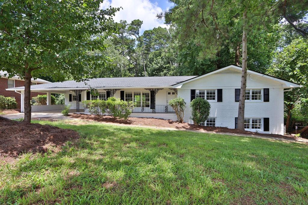 Welcome to this stunning, completely renovated 5 bedroom, 3 bathroom ranch on a full basement just minutes away from three major highways and downtown Tucker! This wonderfully updated home offers luxury and ample space for the family. Features open concept with all new flooring throughout, fresh paint inside and out, a new kitchen with all new cabinetry/ample pantry space, quartz countertops, and new appliances. All spacious bathrooms are completely remodeled with beautiful tile work and additional bedrooms are spacious with plenty of room for family, office space, a workout room, library, etc. The large basement could entertain, be an ideal escape, or easily house kids or parents/family with a 2nd laundry room. Don’t miss out on this gem!