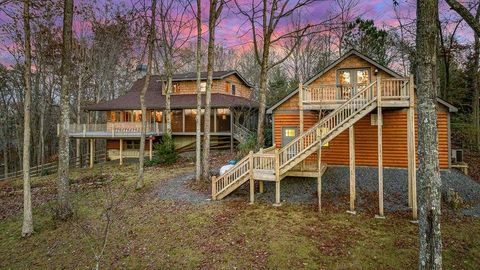 A home in Mineral Bluff