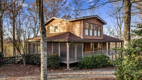 A home in Mineral Bluff