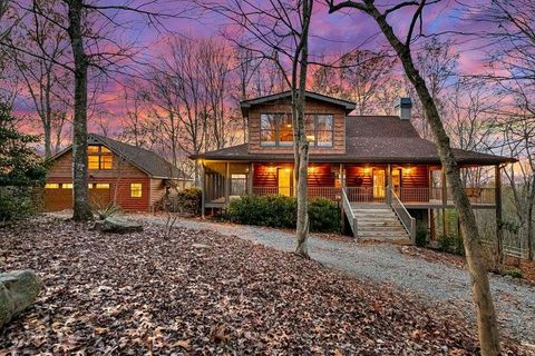 A home in Mineral Bluff