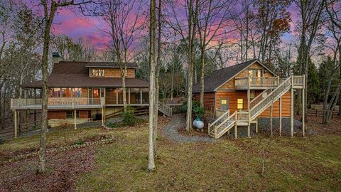 A home in Mineral Bluff