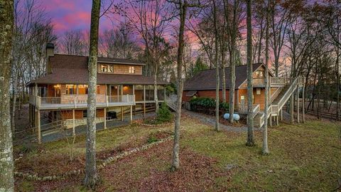 A home in Mineral Bluff