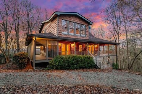 A home in Mineral Bluff