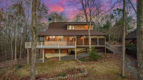 A home in Mineral Bluff