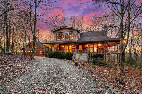 A home in Mineral Bluff