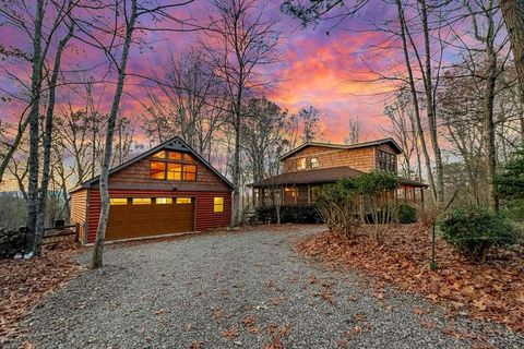 A home in Mineral Bluff