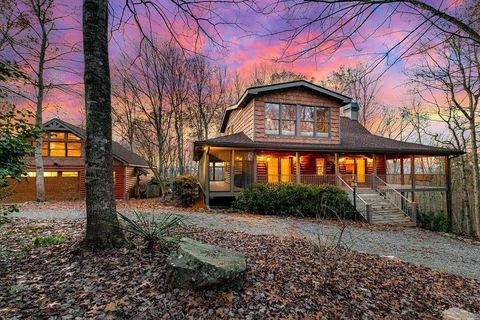 A home in Mineral Bluff