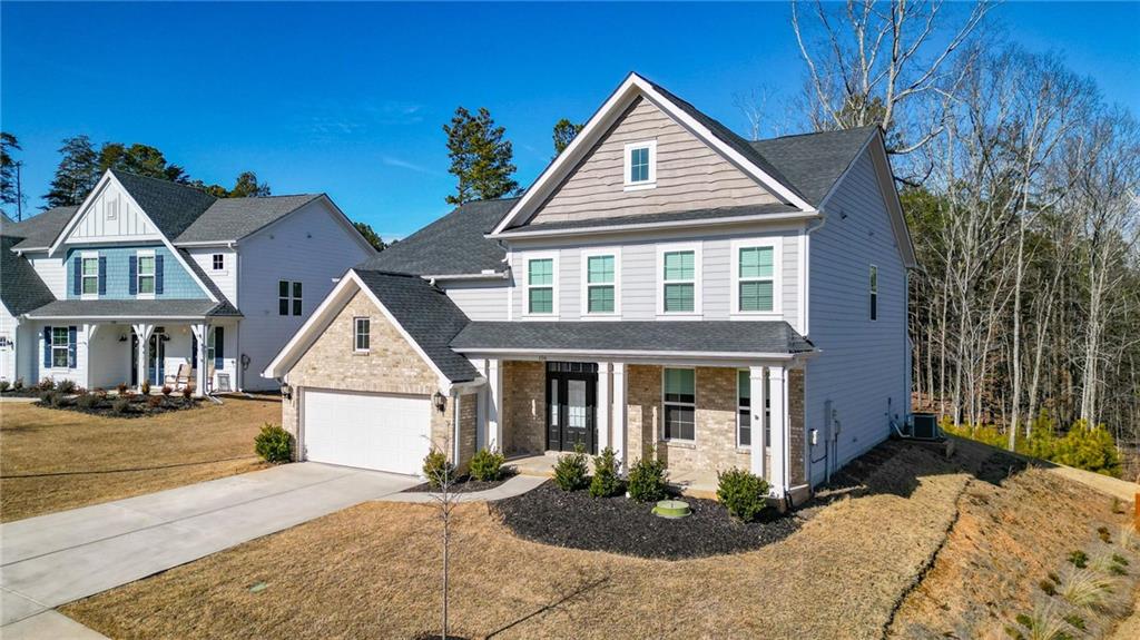 This beautiful home in sought after Great Sky community is for lease. A family room plus a large recreational room on its own level make this home perfect for entertaining and large families. This plan offers a spacious open kitchen with an island, walk in pantry, upgraded cabinetry, upgraded countertops, and stainless-steel appliances. Separate oversized Breakfast/Dining area is open and looks onto the beautiful living room with cathedral ceilings and a gas fireplace. A master suite with sitting room and dual walk-in closets and on its own private level creates a perfect suite retreat. Master bath is beautiful with a large walk-in shower, closet space, and plenty of vanity space. Secondary bedroom has its own personal bathroom with shower tub combo, vanity and large closet. 3rd and 4th bedroom share a full-size bathroom with a tub/shower combo. 5th bedroom which sits on its own level serves as an oversized bedroom, bonus room or an entertainment room. Private backyard, extended patio and a Two car garage. Neighborhood includes club house, swimming pools and a slide, walking trails, 4 tennis & 4 pickleball courts, a playground, basketball court and views to the Lake.
Pets Negotiable.