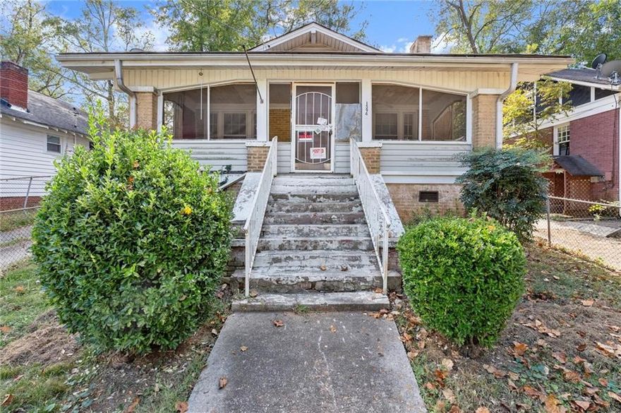 Nestled in the heart of historic West End, this diamond in the rough is full of potential! With its classic Atlanta charm and spacious layout, this property is the perfect opportunity for investors, renovators, or anyone looking to create their dream home in one of the city’s most vibrant neighborhoods. The home features original details just waiting to be restored, along with plenty of space for modern updates and personal touches. Located minutes from the BeltLine, downtown Atlanta, and popular shops and restaurants, this fixer-upper offers the ideal mix of location, character, and value. Bring your vision and turn this West End gem into a showstopper!