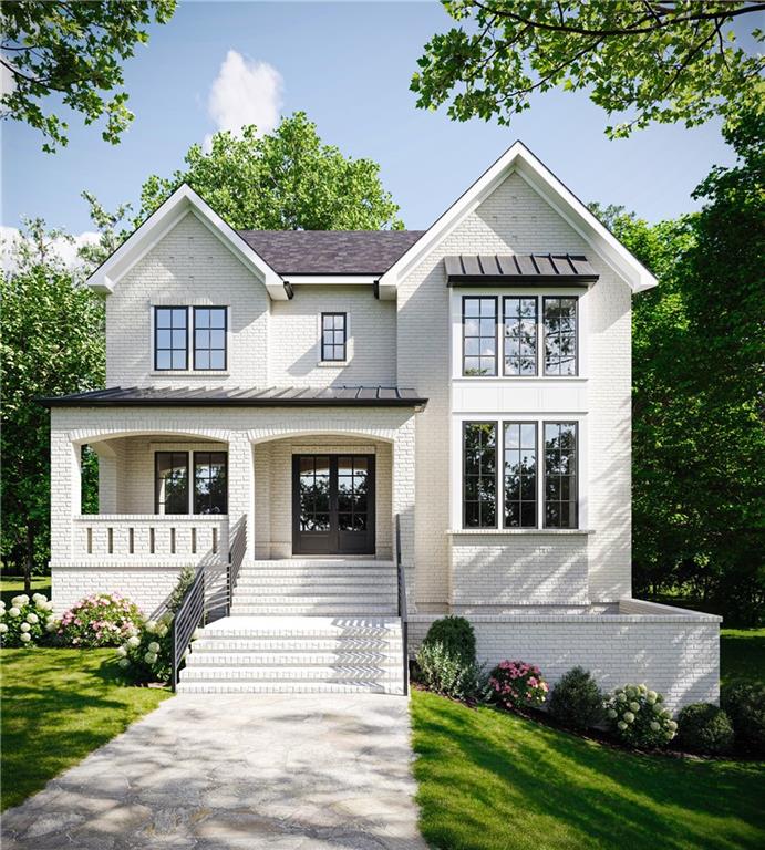 Introducing one of the most inspiring new homes in Morningside on one of the most sought after streets! Curated by Architect Brant Goodman & Designed by Nancy Cost, this one of one custom home merges the brilliance of elevated design, excellent craftsmanship, and modern function seamlessly across 3 levels of matchless living. Enter the grand foyer to discover a view all the way through to the rear gardens with a formal separate office & living room frame the front of the home. Oversized windows drench the main level with sunlight & welcome you towards the rear of the home where the open concept family room & bespoke kitchen center the home. High end Wolf & Subzero appliances, custom cabinets, quartz counters & backsplash, & a waterfall island all contribute to the excellence realized in your new kitchen. Right outside the rear doors you’ll want to live not he covered rear porch with multiple living spaces, wood burning fireplace, and a custom built spiral stair leading down to the pool deck & custom pool + spa developed by RCS. Upstairs, explore four generously proportioned bedrooms, each featuring custom ensuite bathrooms + large closets. A lovely laundry room centrally located for convenience and function. And of course…the luxurious primary suite is a private sanctuary, complete with vaulted ceilings, white oak cathedral beams, a customized & oversized primary dressing room, sitting room w/ fireplace, and a spa-like marble clad bathroom. Integrated closets throughout the hoke & custom millwork around every corner. The terrace level offers exceptional flexibility & unparalleled options for an elevated lifestyle, with a large bonus room perfect for a playroom or media space. A custom built wine cellar offering storage for almost 300 bottles with temp control. A dedicated gym, guest bedroom & bath (or au pair suite), & HUGE storage space round out the basement. Plus a custom built wet bar adjacent to the hallway leading out to the terrace level deck AND pool! Centrally located on a quiet street in the heart of morningside…Piedmont Park, the Atlanta Beltline, Virginia Highlands, and more are just a few short blocks right out your front door. This rare opportunity to own a one-of-a-kind estate in one of Atlanta’s most desirable neighborhoods will not come around again anytime soon…be fast or be last. BRILLIANT!