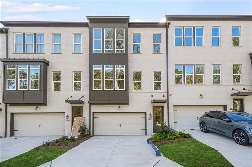 LOCATION, LOCATION LOCATION!
Welcome to your new home! This stunning three-level townhouse is the epitome of modern living, perfectly blending comfort, style, and convenience. Conveniently located just a walking distance from the Suntrust Park with easy access to I-75 and I-285. Nestled in a desirable neighborhood, this property is ideal for families, professionals, or anyone looking for a serene retreat, with easy access to city amenities.

Three Generous Bedrooms: Each bedroom is designed with your comfort in mind, offering ample space, natural light, and closet storage. The master suite is a true sanctuary, complete with an en-suite full bathroom for ultimate privacy and relaxation.

Three Full Bathrooms + Guest Bathroom: No more morning rush hour woes! With three well-appointed bathrooms and an additional guest bathroom on the main level, everyone in your household will have their own space to unwind and prepare for the day.

Gourmet Kitchen: Your culinary dreams come to life in this chef-inspired kitchen, featuring a large quartz countertop that provides both functionality and elegance. Perfect for entertaining, this kitchen is equipped with modern appliances and plenty of cabinet space, making meal prep a breeze.

 The main floor boasts a bright and airy open-concept living and dining area, ideal for hosting gatherings or cozy nights in. Large windows illuminate the space with natural light, enhancing the warmth and inviting ambiance.

Step outside onto your large rear deck, the perfect outdoor oasis! Whether you’re sipping your morning coffee, hosting a summer barbecue, or enjoying a quiet evening under the stars, this space is designed for relaxation and enjoyment.

The fully finished basement/lower level provides an additional family room that’s perfect for movie nights, game days, office space, or a children’s play area. With direct access to a full bathroom, this space truly adds versatility to your living arrangement.

Say goodbye to clutter! The two-car garage not only provides secure parking but also includes generous storage spaces for all your seasonal items, sports gear, and hobbies.

Situated in a vibrant community, you’ll enjoy proximity to top-rated schools, parks, shopping centers, and dining options. Quick access to major highways makes commuting a breeze, ensuring you’re never far from the bustling city life while having the comfort of suburban living.

This townhouse is not just a place to live; it’s an experience waiting to happen! With its blend of thoughtful design, ample space, and modern conveniences, it’s truly a place you’ll be proud to call home. Schedule a viewing today to discover all that this exceptional property has to offer!