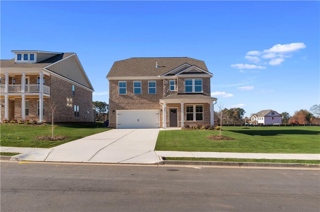 READY RIGHT NOW! Welcome to Burchwood by DRB Homes, located in the highly sought-after Henry County! Discover our stunning Pelham floor plan, where every detail is meticulously crafted for modern living and comfort.
As you approach the home, you’ll be captivated by the stylish blend of brick and siding on the exterior, offering both curb appeal and durability. Step inside to an inviting open-concept interior that creates a seamless flow between spaces, perfect for entertaining and family gatherings.
The spacious family room is designed for relaxation and socializing, featuring large windows that flood the area with natural light while providing a clear view of the kitchen. The kitchen itself is a chef’s dream, showcasing a generous island that doubles as a breakfast bar, elegant quartz countertops that combine beauty with functionality, and stylish cabinetry that offers ample storage. You'll also find built-in stainless steel appliances and a sleek vent hood over the cooktop, making cooking a pleasure.
Please note: If the buyer is represented by a broker/agent, DRB REQUIRES the buyer’s broker/agent to be present during the initial meeting with DRB’s sales personnel to ensure proper representation. If buyer’s broker/agent is not present at initial meeting DRB Group Georgia reserves the right to reduce or remove broker/agent compensation.
The Pelham floor plan includes four well-appointed bedrooms and 3.5 baths, ensuring plenty of space for everyone. Upstairs, you’ll discover the luxurious owner’s retreat, a peaceful sanctuary complete with an en-suite bathroom featuring dual vanities and a spacious shower. The additional bedrooms offer comfort and privacy, while a versatile teen suite provides extra space that can be used as a playroom, study area, or guest suite.
Experience the perfect blend of comfort and style in the Pelham. Come find your dream home in Burchwood, where every detail is designed with you in mind!
Please note: If the buyer is represented by a broker/agent, DRB REQUIRES the buyer’s broker/agent to be present during the initial meeting with DRB’s sales personnel to ensure proper representation. If buyer’s broker/agent is not present at initial meeting DRB Group Georgia reserves the right to reduce or remove broker/agent compensation.