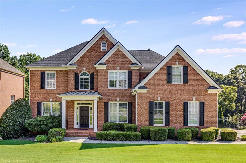 Experience luxury living on the golf course in this beautifully maintained home, nestled in a desirable HOA community with top-tier amenities! Enjoy access to a clubhouse, fitness center, pool, tennis and pickleball courts, playground, and more—perfect for active, social living. This property also features its own private pool, offering the ultimate space to relax or entertain.
Inside, you'll find soaring 10-foot ceilings, elegant crown molding, and hardwood floors that flow through the main level. The open-concept kitchen features a gas cooktop, double ovens, and a breakfast area overlooking the spacious family room with a cozy gas-starter fireplace. Step outside to a private yard, front porch, and patio designed for comfort and connection.
Upstairs, spacious bedrooms offer walk-in closets and luxurious baths with double vanities and ceramic tile. The fully finished basement expands your living space with endless possibilities for a media room, gym, office, or guest suite. With a 2-car garage, modern upgrades, and stunning golf course views, this home delivers comfort, style, and vibrant community living all in one!