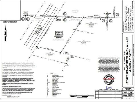 Vacant Land For Sale - Ga-61<br/> Carroll County, Villa Rica, GA 30180