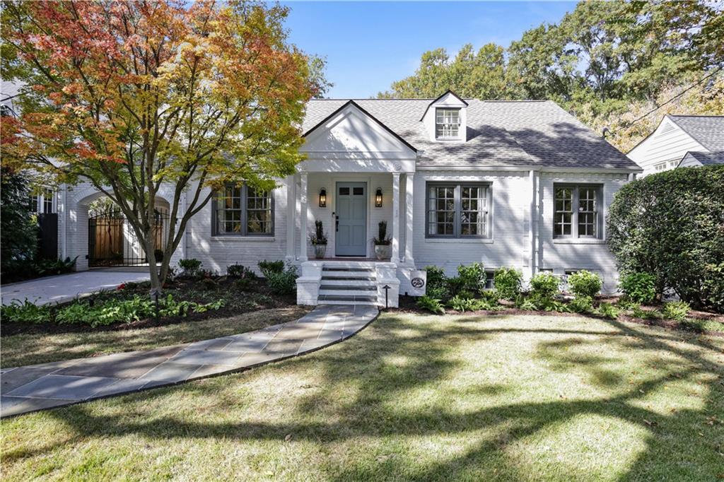 Welcome to this stunning single family residence located in the coveted Peachtree Park neighborhood! This immaculate home boasts a perfect blend of modern amenities and classic charm. With a prime location and countless upgrades, it's an exceptional opportunity to have it all in Peachtree Park! Upgrades include new hardwood floors upstairs, a tankless water heater, a new roof and much more. With one bedroom and a full bath on the main floor and three more bedrooms and two additional bathrooms upstairs, this home offers flexibility and convenience. Enjoy a spacious kitchen complete with a large island, built-in bar and prep sinks, and walk-in pantry. The open living room with large windows flows into the flat backyard with a large 3-car garage with a carriage house above complete with small kitchenette, bedroom and full bath. Located in the heart of Buckhead with and close proximity to restaurants and shopping!