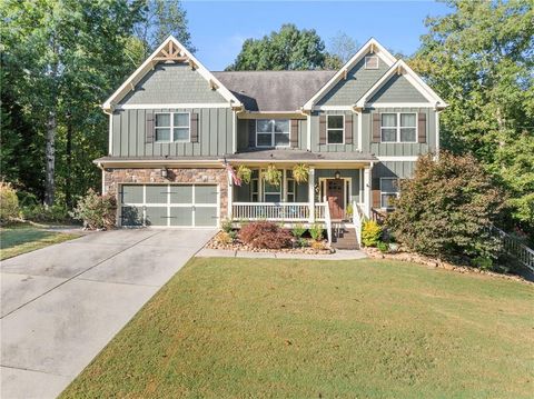 A home in Dawsonville