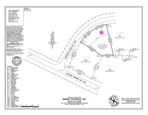Vacant Land For Sale - 3339 Cherokee Court<br/> Carroll County, Villa Rica, GA 30180
