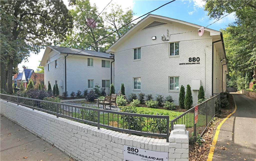 Newly renovated 16 unit apartment building in the heart of Virginia Highlands, walking distance to all bars and restaurants. Condo quality renovation with quartz counter tops, new cabinets, stainless appliances, etc. Laundry in each unit. 8 of the units are 2/1's and other 8 are 1/1's. Off Street parking in the rear. 100% occupied. New roof, all new HVAC, kitchens and baths. Large community balconies and patios. Gated grill area for tenants. Pride of ownership!