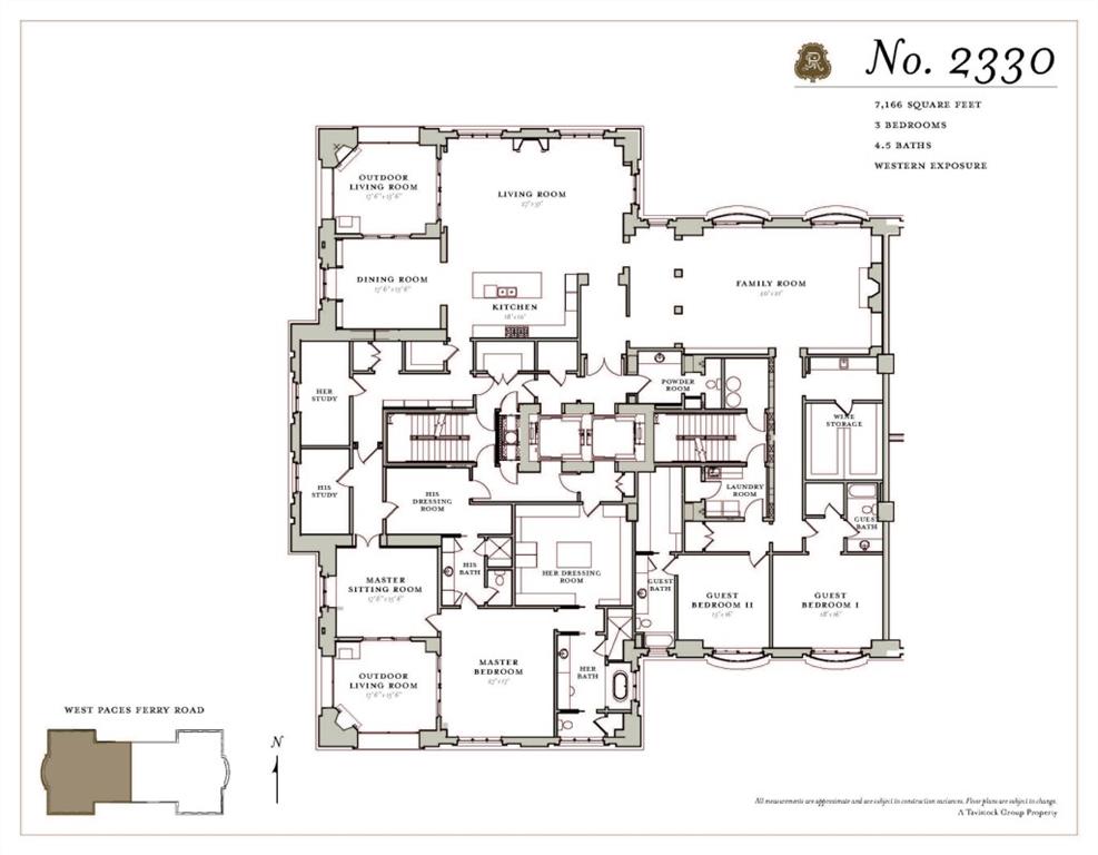 Understanding one's ideal home is inimitable, The Residences at The St. Regis Atlanta are each built and designed as such, a custom home in the sky. Residence 2330 is an unfinished shell where The St. Regis Atlanta has partnered with notable custom home builders and designers, Stan Topol and William T. Baker to create two invaluable floor plans to be thoughtfully tailored and customized to meet one's design and lifestyle preferences.