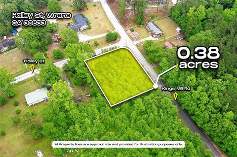 0 Kings Mill Road Wrens GA 30833