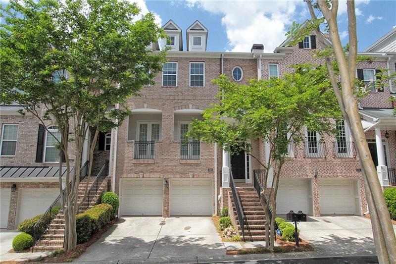 Wheeler High School District! Convenient to shopping, restaurants, The Battery, I-75, and I-285. Gorgeous 3-Level Townhome offering 4 BR/3.5 BA with Fresh Paint throughout in Atlanta (Cobb County)! This impressive home is in a gated community & boasts upgrades galore with its gleaming hardwoods, trayed ceilings, upgraded light fixtures, built-ins & more. Main level features living room with a double-sided fireplace and a dining room. Kitchen w/all appliances, island w/w/breakfast bar plus a separate breakfast area, large pantry, and access to the screened porch. The Upper level has an oversized Primary Bedroom with private deck & huge ensuite bath w/whirlpool tub, his & her vanities, & separate shower and a generous walk-in closet; 2 addl. bedrooms, full bath & Laundry Room wt. a Washer & Dryer. The Lower level has a large recreation room with access to the bedroom and ensuite bathroom, along with a private covered patio. It doesn't get better than this! No Pets please *Additional $40.00 Per Month Resident Benefit Package Fee includes Renter Insurance and more!