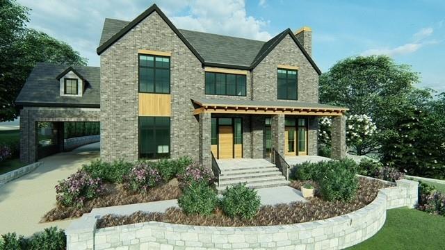 New luxury construction by Cleverhouse in coveted Ansley Park! Perched on a beautiful lot, this four-sided brick stunner, overlooking Winn Park, is crafted with attention to every detail featuring slate roof, large light filled rooms, flowing floor plan, red oak hardwood floors throughout, and top of the line finishes. The grand entrance foyer is flanked by formal dining room and office/study with fireplace and show stopping tiled wet bar with arched wall and glass shelves. The porte cochere and side entrance provide easy access to mudroom and pantry. Chef's kitchen overlooking the family room hosts a breakfast nook, large island with sink, high end appliances including 48" Wolf range and Sub-zero refrigerator and ample storage. Fireside family room features oak beams along the ceiling and a wall of beautiful custom steel glass doors that open to the covered porch, pool and cabana with half bath, outdoor shower, kitchen with built-in grill and a wood burning fireplace. Upstairs is the sumptuous master suite with large sitting room, covered porch, morning bar with undercounter fridge, two walk in closets, and spa-like bathroom with soaking tub and steam shower. Additionally, there are 3 generously sized light filled bedrooms with en suite bathrooms and walk-in closets as well as an additional office/playroom-all overlooking the park. Terrace level hosts 1 bedroom with en suite bath as well as a powder room and ample space for a home theater, game room/wine cellar and additional storage. The two-car garage will have plumbing and is large enough for additional living space above. This entertainers dream is just steps from Colony Square, the High Museum of Art, Midtown, Piedmont Park and Botanical Gardens, the Beltline and SO much more! Look book available upon request!